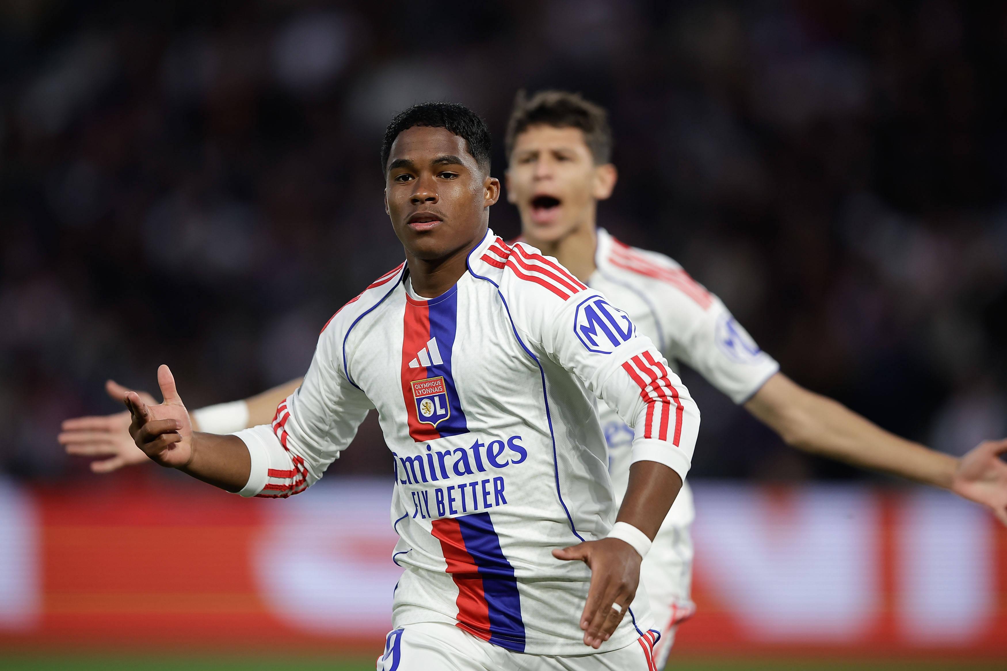 Endrick teve meia época de excelente nível no empréstimo ao Lyon e espreitará ganhar destaque no regresso ao Bernabéu - Foto: IMAGO