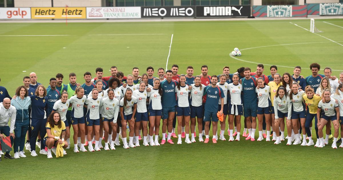 Treino da Seleção teve convidados especiais (fotos)