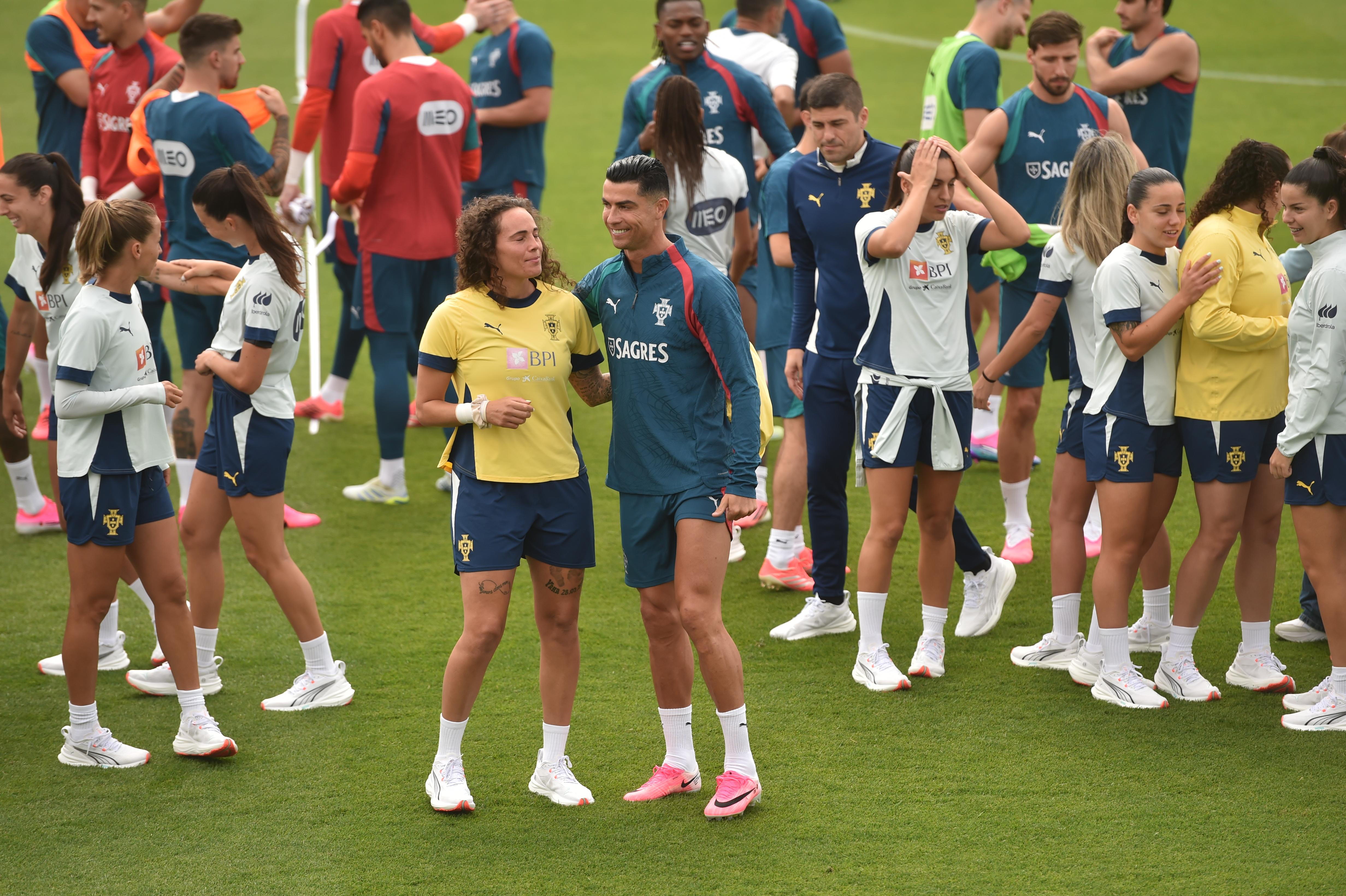 Patrícia Morais e Cristiano Ronaldo - Foto: Miguel Nunes