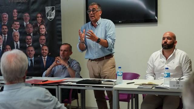 Viriato Sampaio, candidato da Lista C à presidência do Vitória de Guimarães - Foto: D.R.