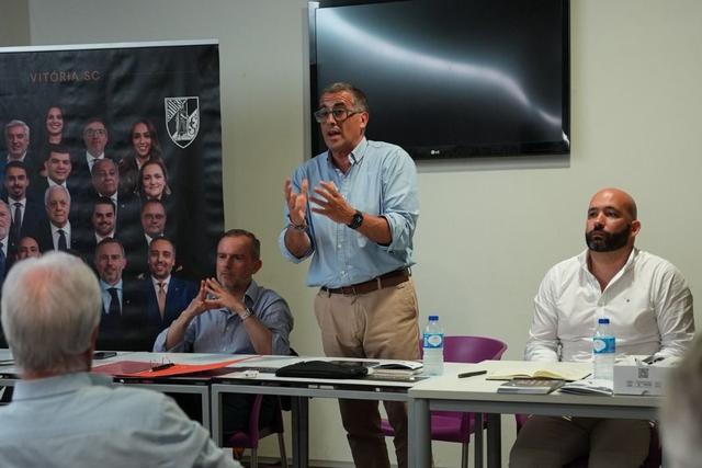 Viriato Sampaio, candidato da Lista C à presidência do Vitória de Guimarães - Foto: D.R.
