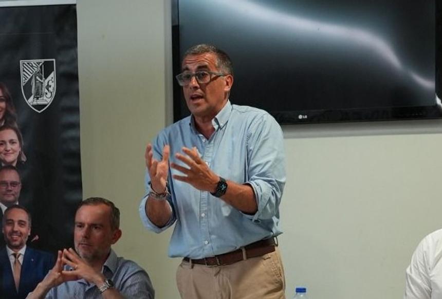 Viriato Sampaio, concorreu à presidência do Vitória de Guimarães - Foto: D.R.