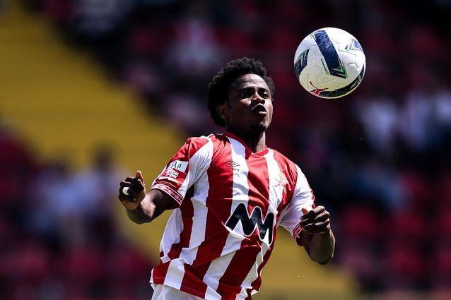 Amadu Baldé esteve em 22 jogos do Leixões em 2025/26 (Foto Leixões)