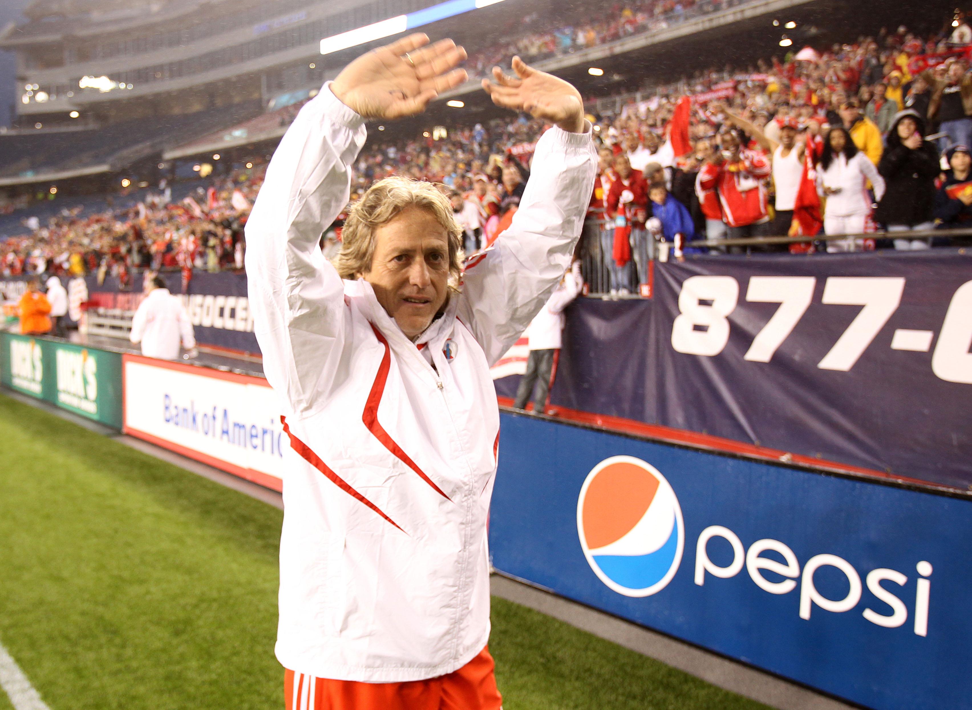 Jorge Jesus treinou o Benfica de 2009/10 a 2014/15 e em 2021/22 - Foto: A BOLA/Miguel Nunes