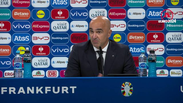 Roberto Martínez: «Vivi o jogo com orgulho, gostei muito»