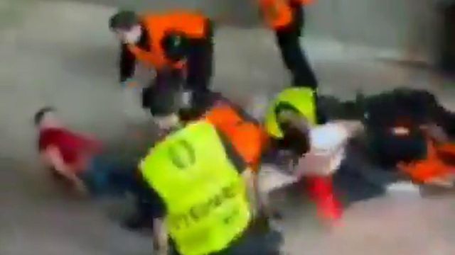 Adeptos portugueses agredidos por seguranças durante o Portugal-Eslovénia