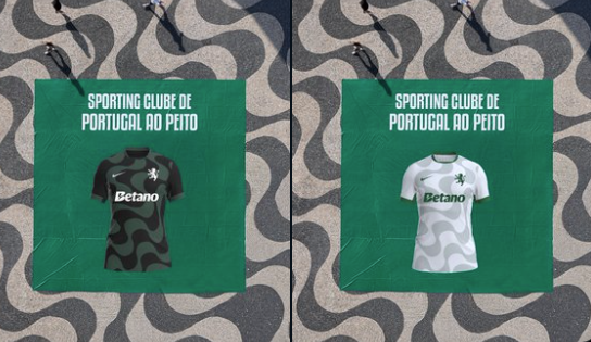 Eis as camisolas alternativas do Sporting para 2025/26