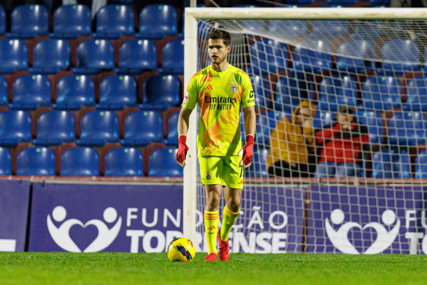 André Gomes continua a ser uma forte aposta para o futuro da baliza dos encarnados