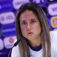 Dolores Silva foi a porta-voz da equipa portuguesa na antevisão ao jogo de estreia no Europeu, frente à Espanha
