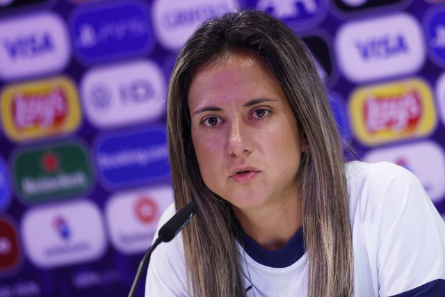 Dolores Silva foi a porta-voz da equipa portuguesa na antevisão ao jogo de estreia no Europeu, frente à Espanha