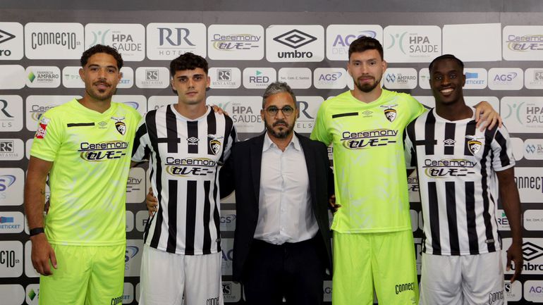 Mercado oficial: Portimonense apresentou quatro reforços