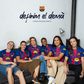Kika Nazareth apresenta novo equipamento do Barcelona