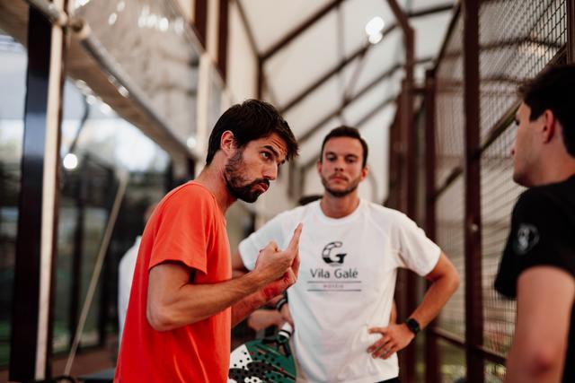 Tática debatida no torneio A BOLA Padel Corporate League