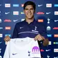 Mateus Fernandes oficializado no Tottenham — Foto: Tottenham