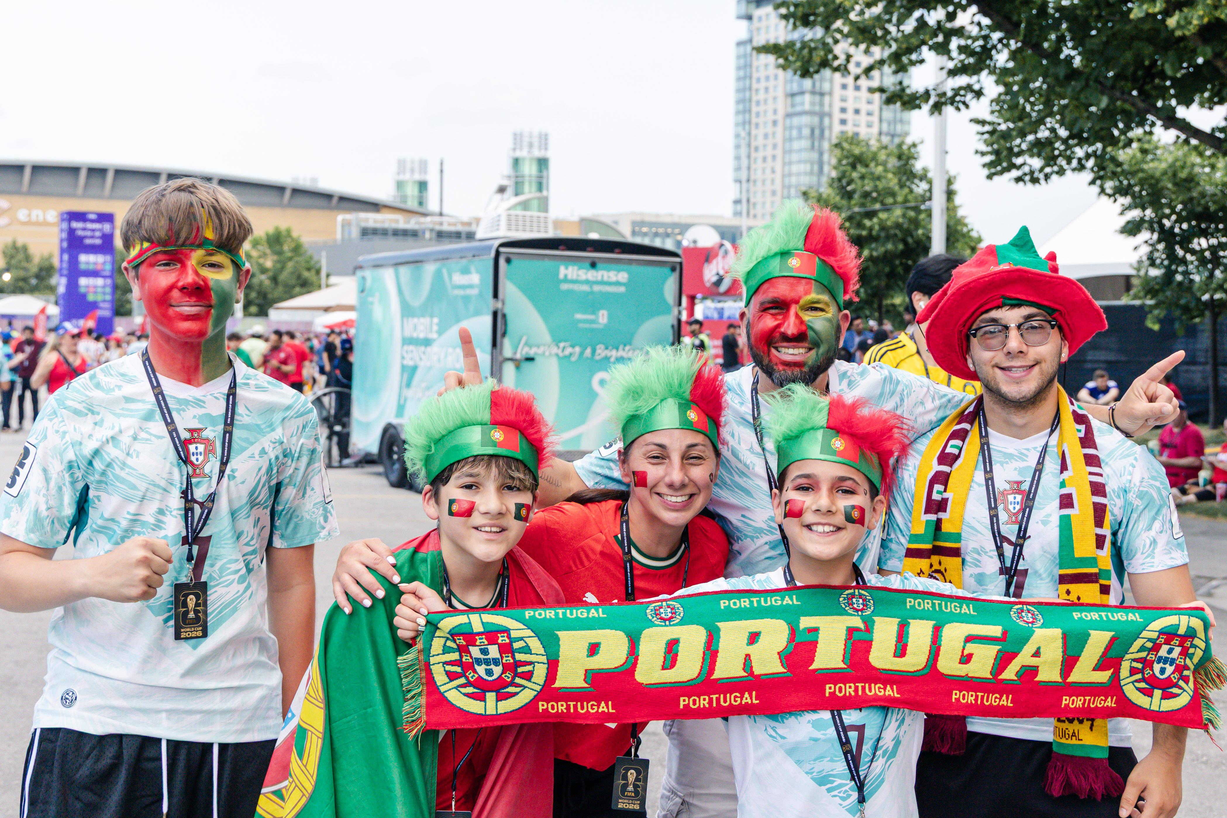 Adeptos de Portugal