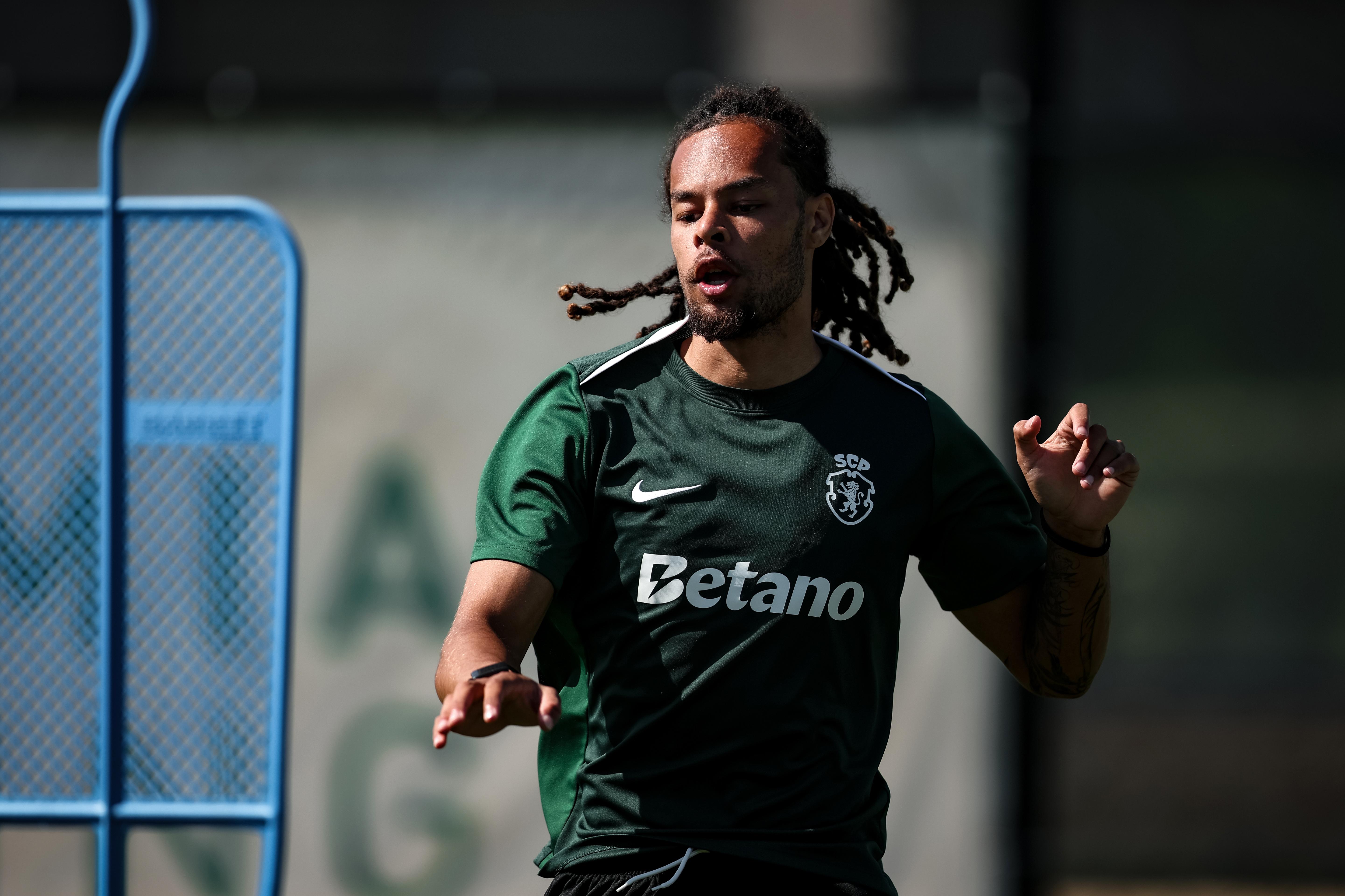 Koba começou a pré-época integrado na equipa principal 
- Foto: Sporting CP