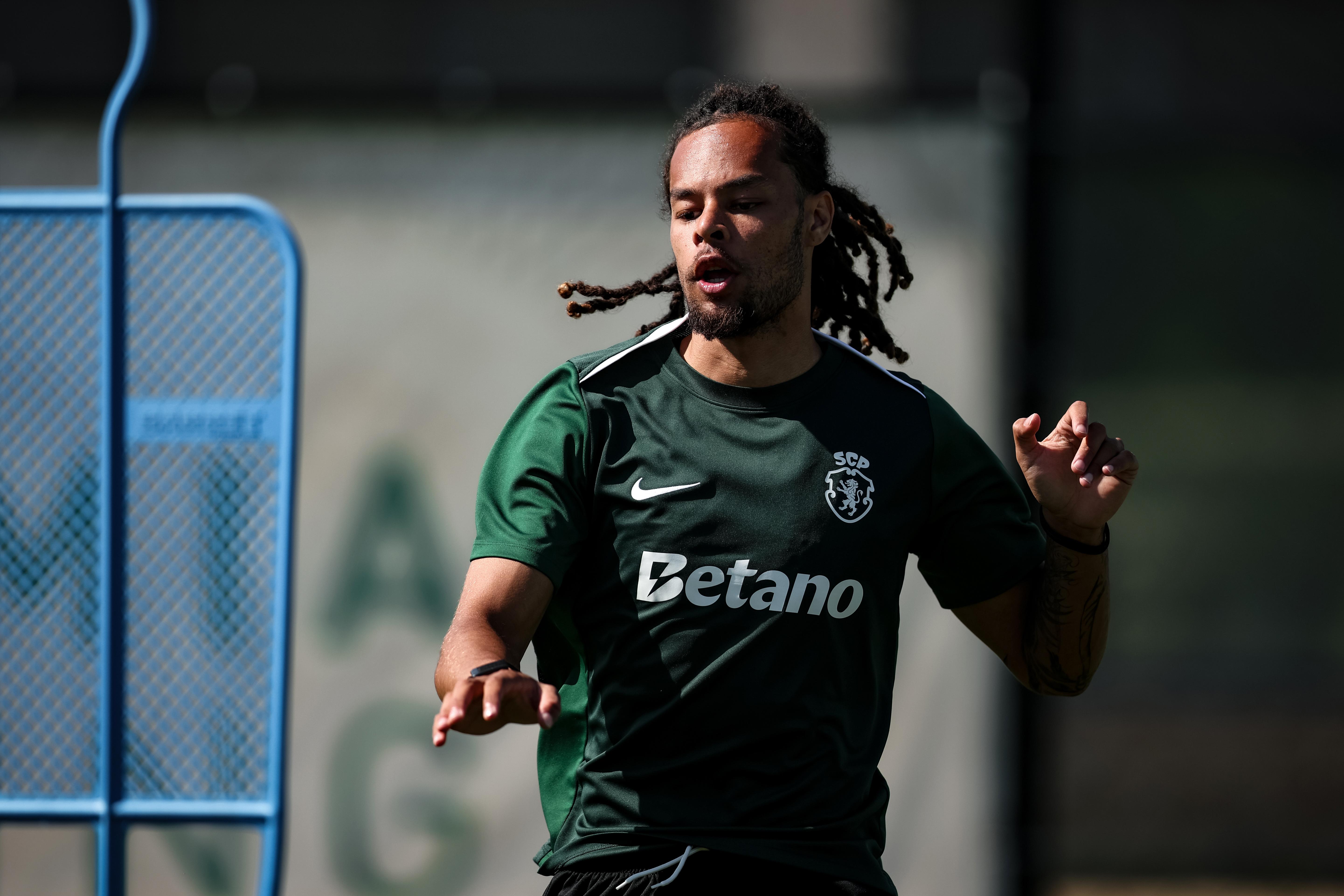 Koba começou a pré-época integrado na equipa principal (Foto Sporting CP)