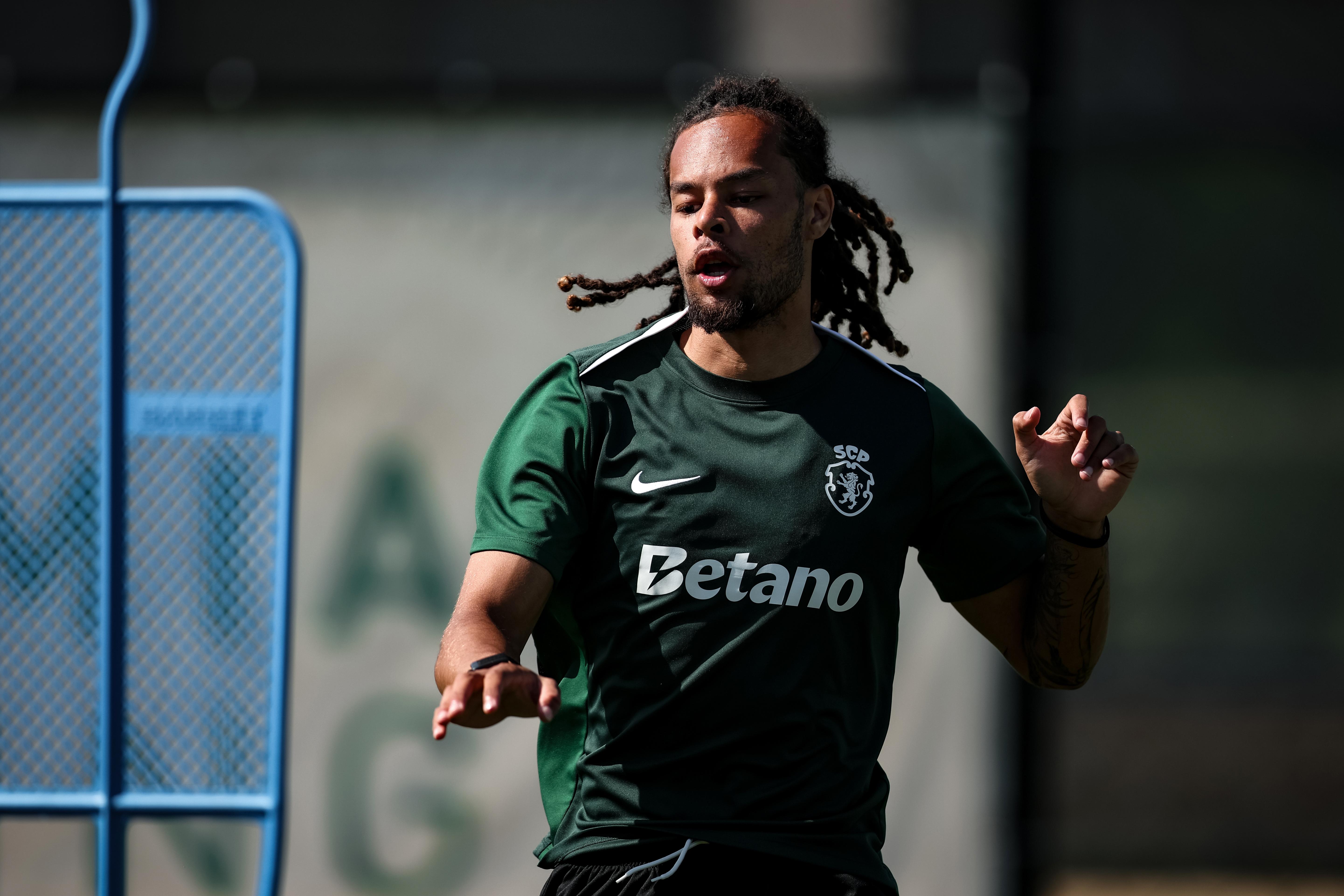 Koba começou a pré-época integrado na equipa principal (Foto Sporting CP)
