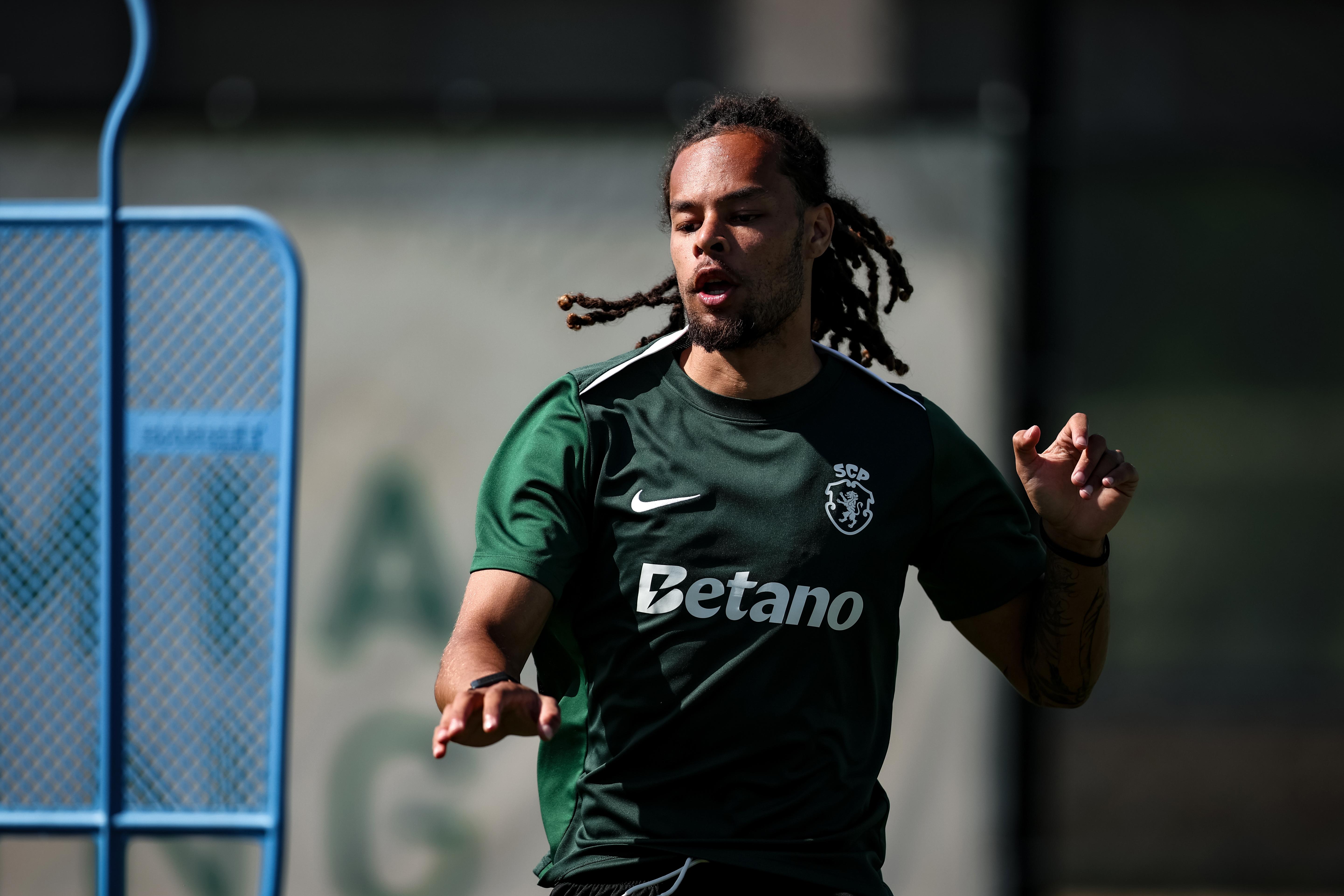 Koba está sob as ordens de Rui Borges na Academia Cristiano Ronaldo (Foto Sporting CP)