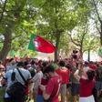 Ambiente a escaldar a quatro horas antes do Portugal-Croácia!