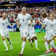 Festejos da Noruega com destaque para Haaland