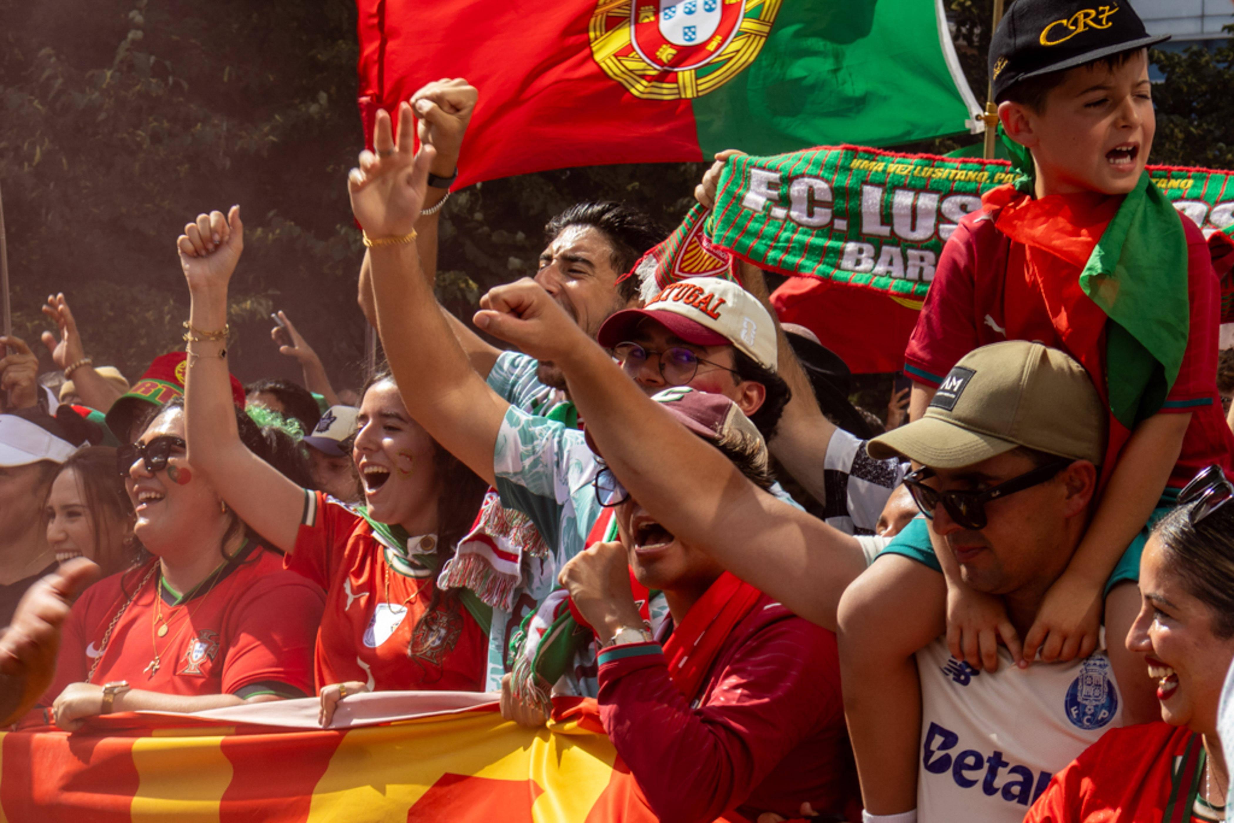 Adeptos de Portugal