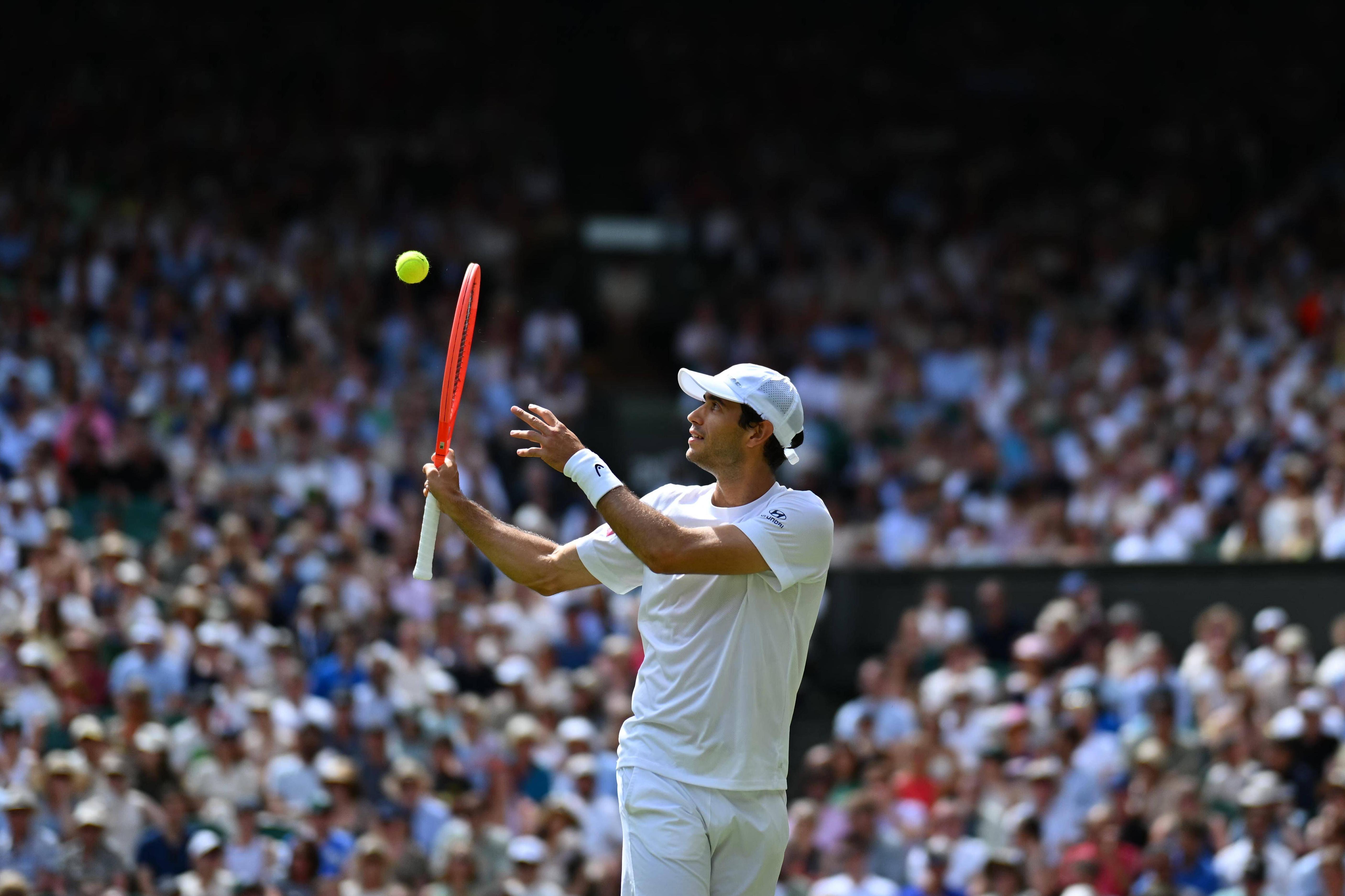 O português Nuno Borges perdeu na primeira ronda de pares em Wimbledon. IMAGO