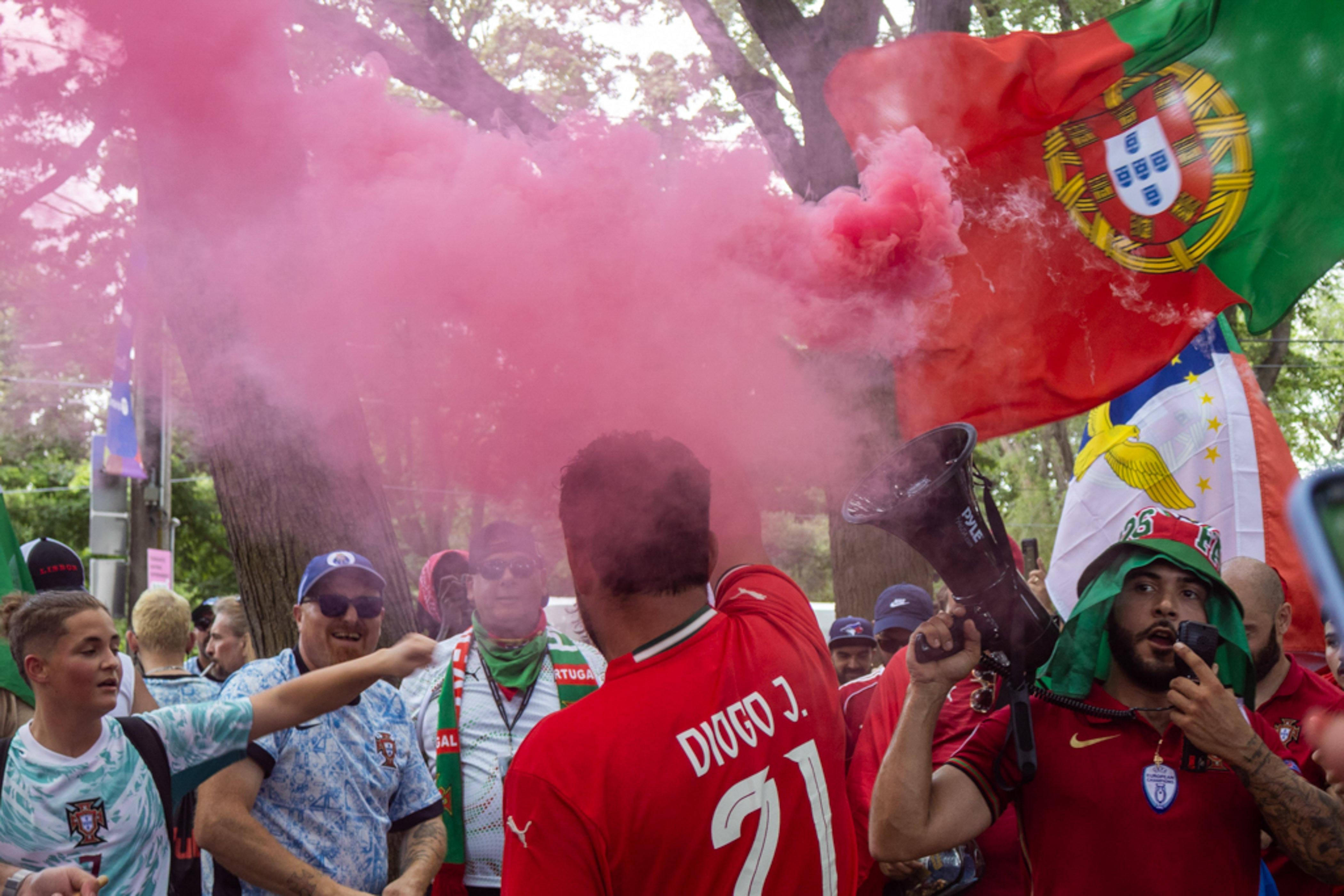 Adeptos de Portugal