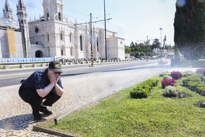 Lisboa em alerta vermelho para calor - foto: MANUEL DE ALMEIDA/LUSA