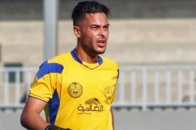 Saleem Al-Ashqar, guarda-redes palestiniano que, segundo a Federação Palestiniana de Futebol, foi morto pelo exército israelita
(Palsport/FB)