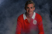 Andreas Lausen, uma das caras novas do plantel do Gil Vicente, já tinha faturado ao Paredes (1-3) e Moreirense (2-2) — Foto: Gil Vicente
