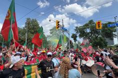 Uma verdadeira invasão: adeptos de Portugal fazem a festa em Toronto