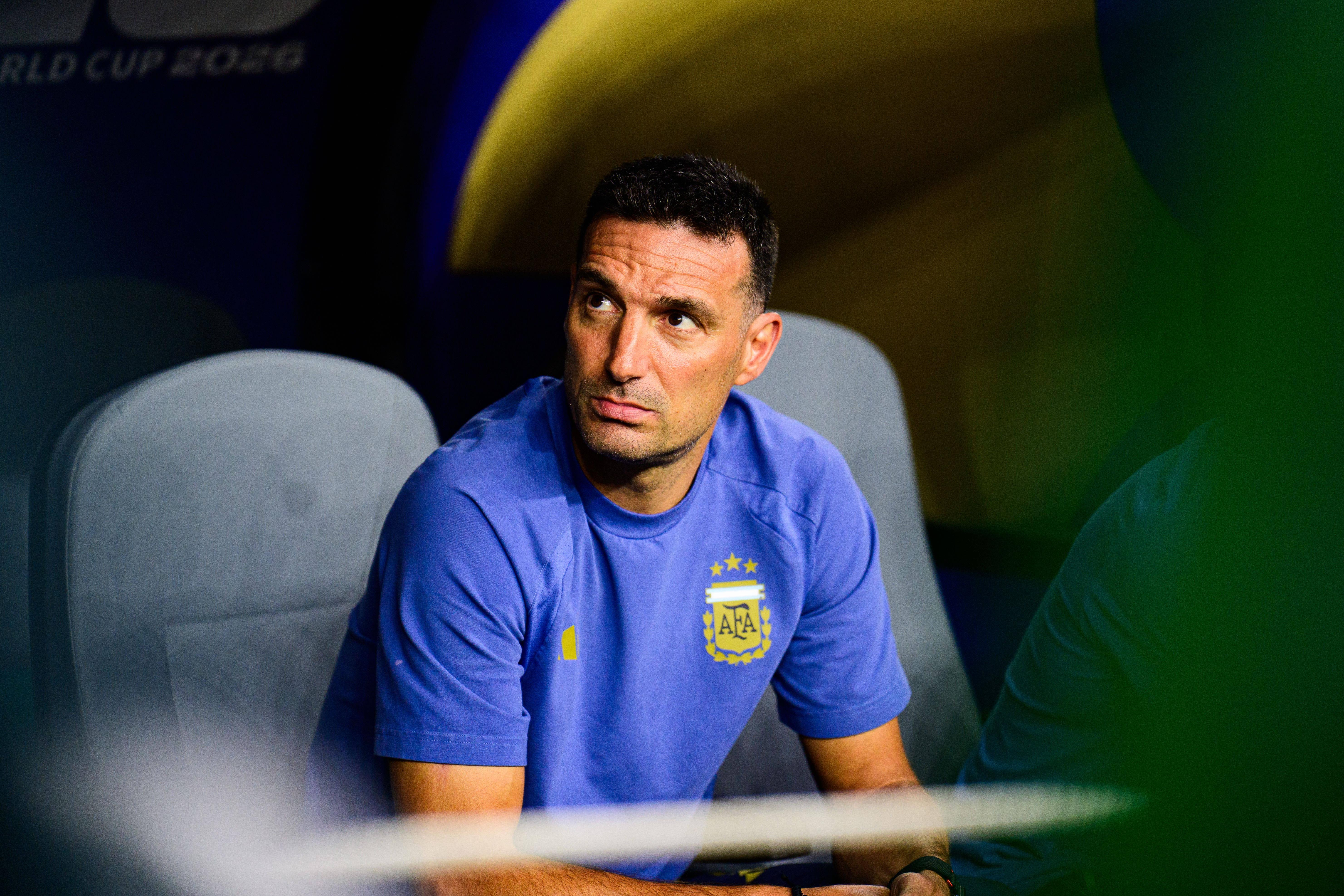 Scaloni, selecionador da Argentina