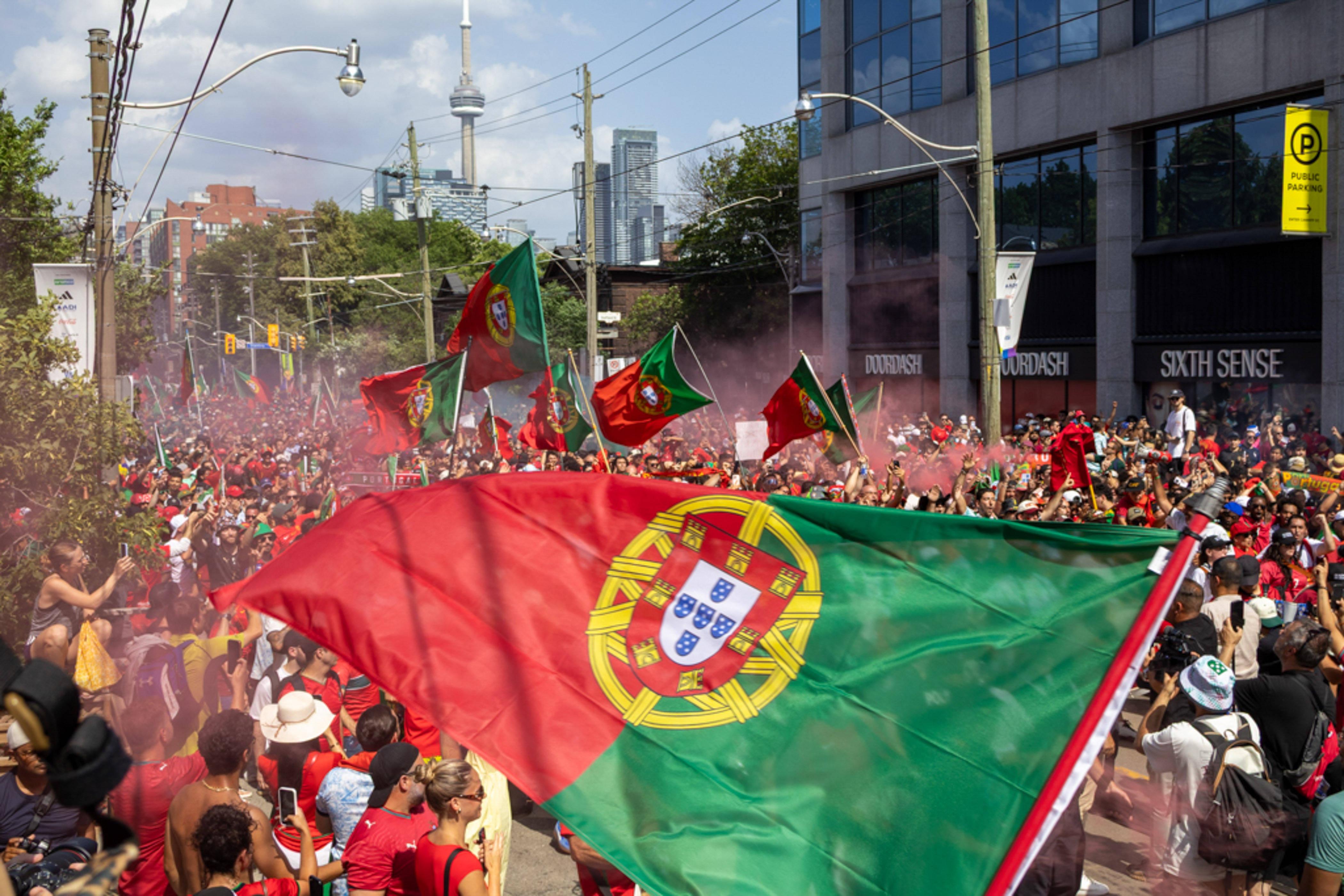 Adeptos de Portugal