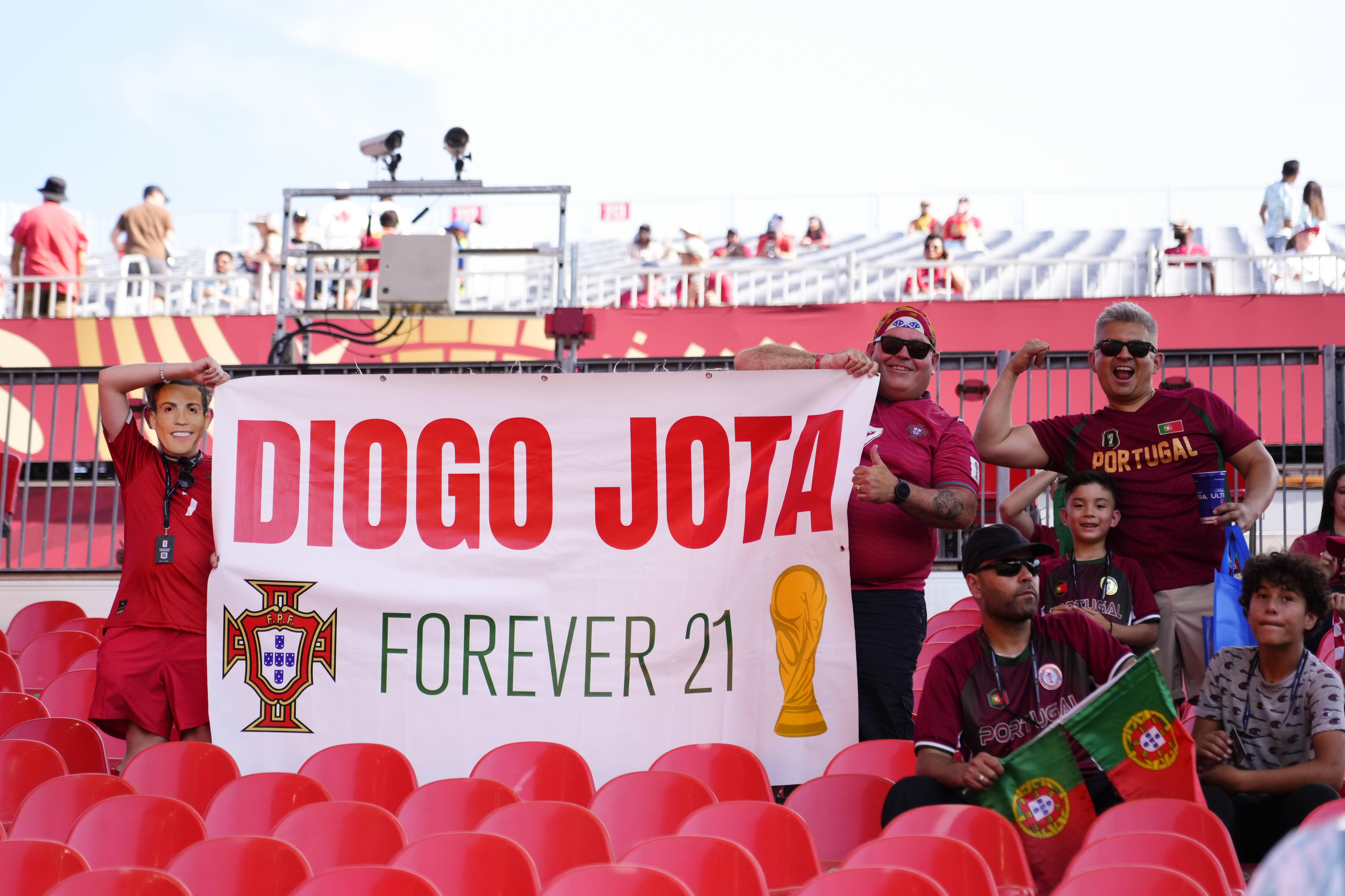 Homenagem a Diogo Jota