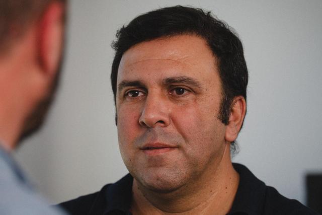 Rodrigo Magalhães é muito próximo de António Silva — Foto: Mariana Tenório