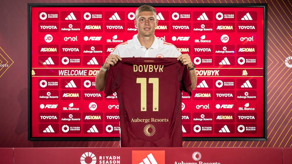 Oficial: Dovbyk reforça Roma