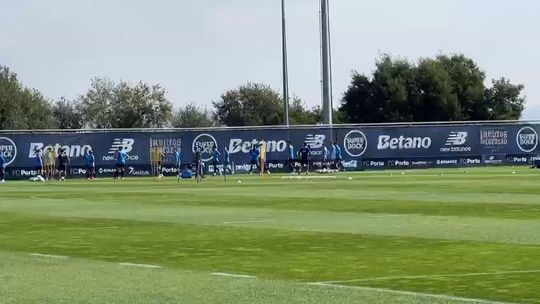 FC Porto faz último treino antes da Supertaça