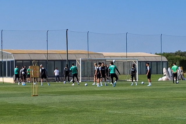 O derradeiro treino do Sporting antes da Supertaça