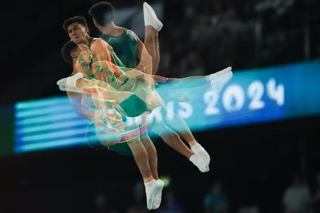 Para a história! Português bate recorde mundial de dificuldade no trampolim