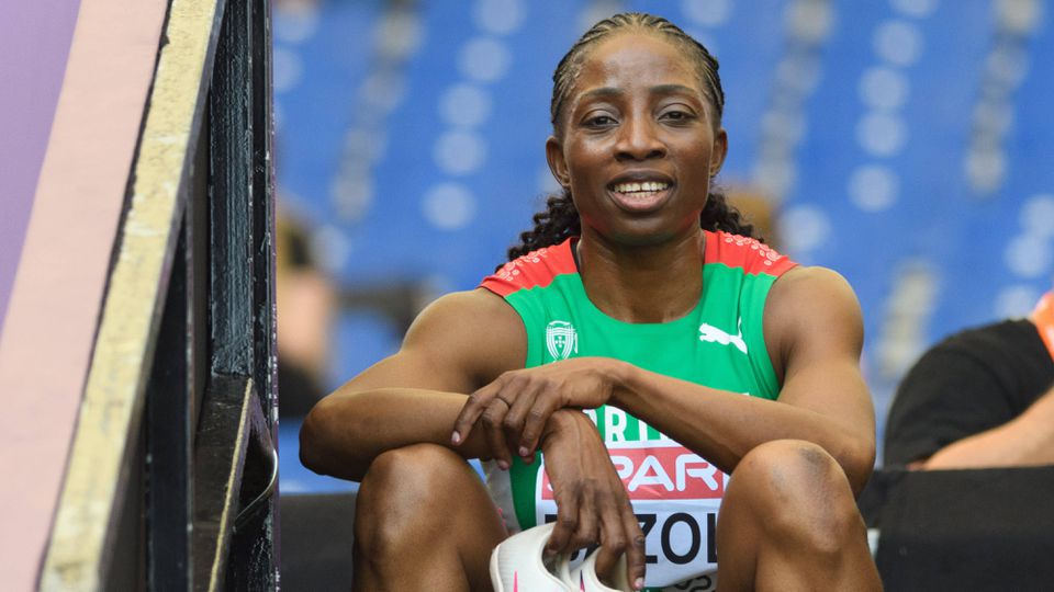 Atletismo: Lorène Bazolo eliminada nas eliminatórias dos 100m