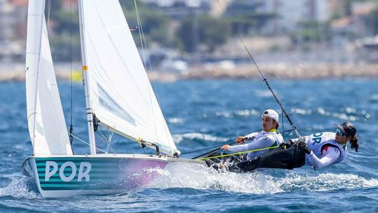 Vela: Carolina João e Diogo Costa segundos na sétima regata de 470