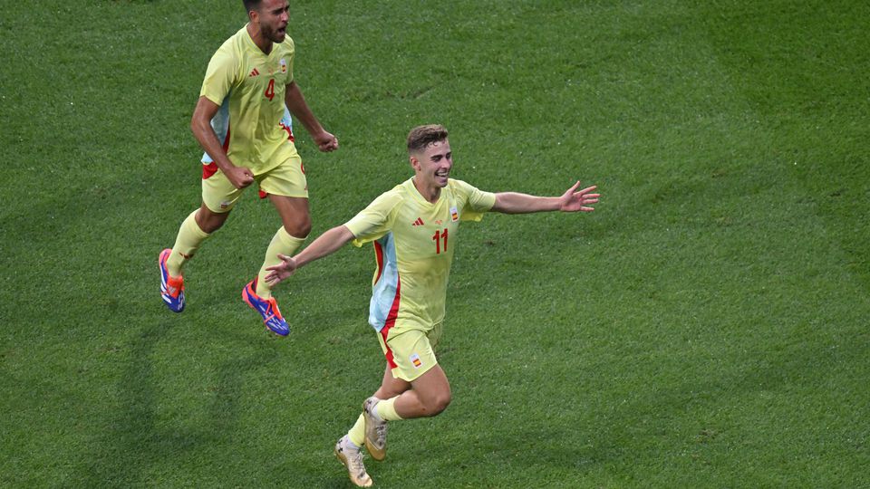 Futebol: Fermín López coloca Espanha na meia-final