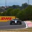 George Russell em ação em Hungaroring