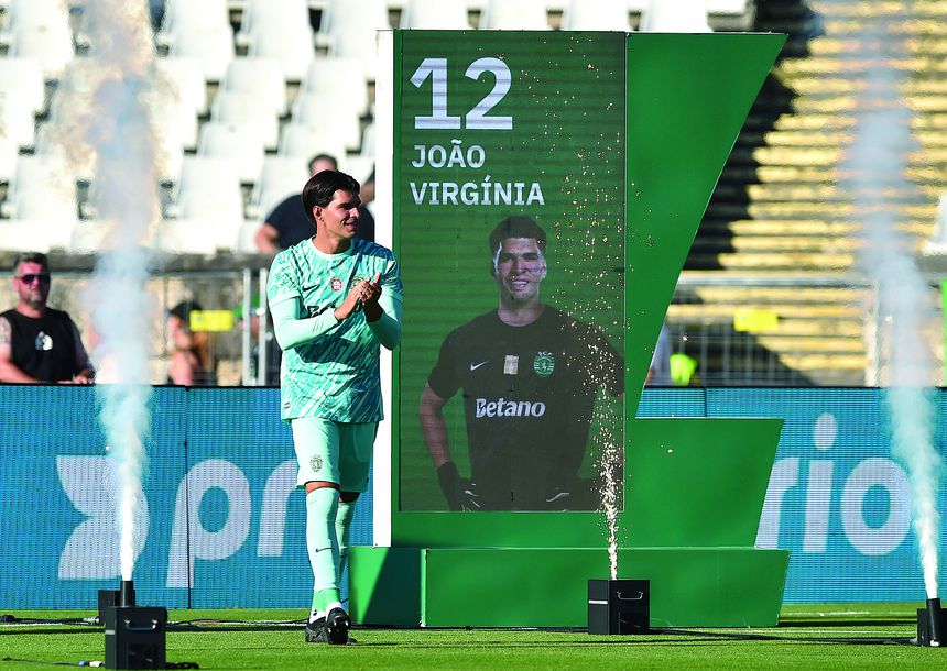 João Virgínia regressou ao Sporting três anos depois