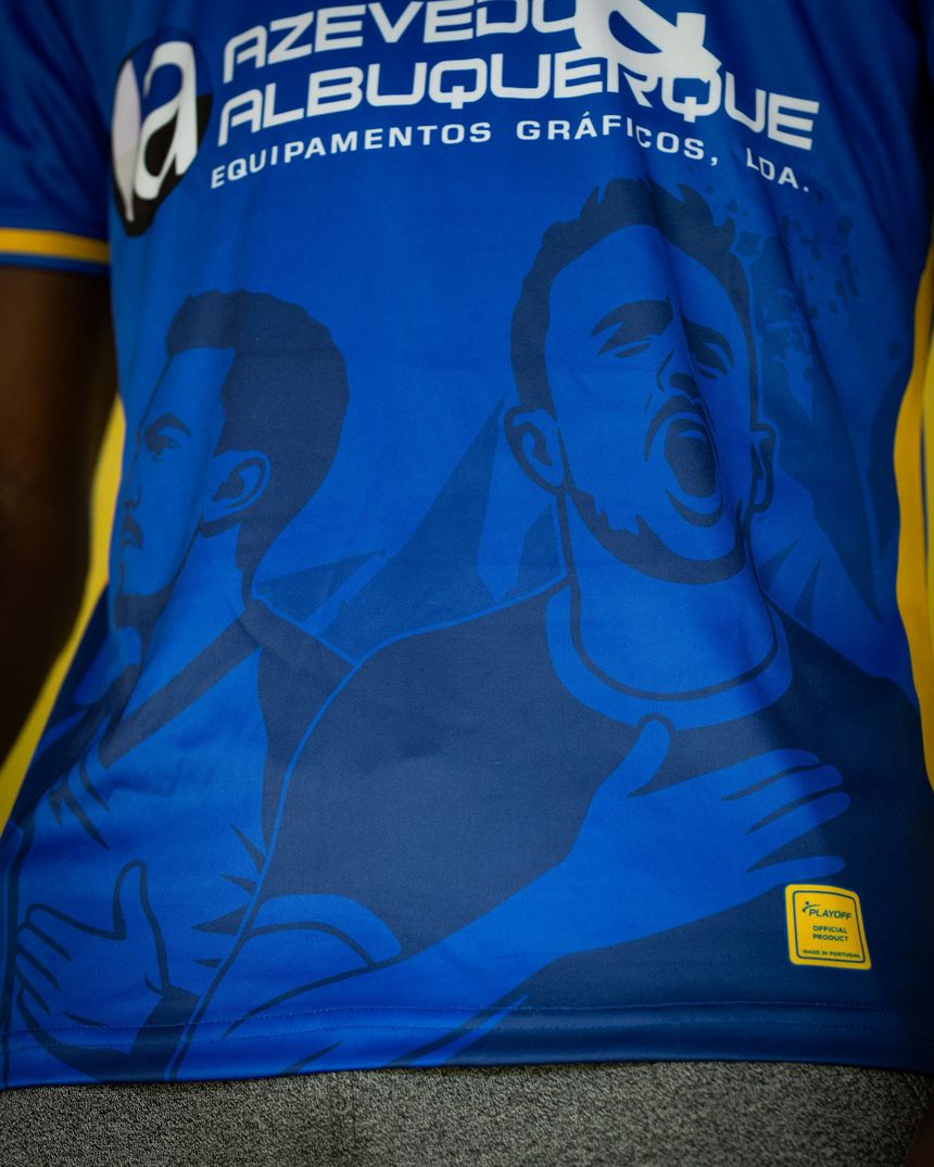 As camisolas do Gondomar na época atual homenageiam Diogo e André -Foto: Gondomar SC