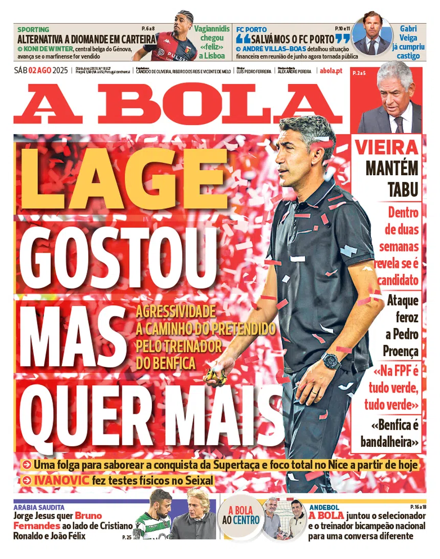 Agosto negro! Apocalipse desportivo iminente?
