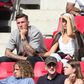 Benjamin Sesko assistiu da bancada à derrota do Leipzig frente à Atalanta por 1-2 Foto: IMAGO