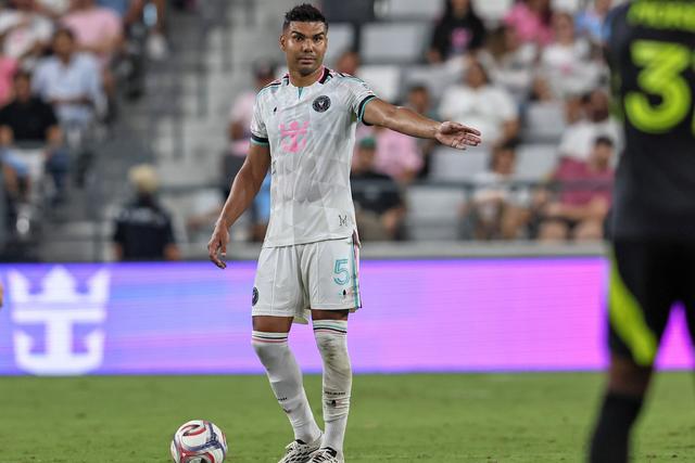 Casemiro fez um golo na própria baliza no empate do Inter Miami
