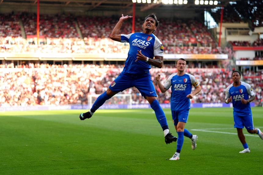 A festa do AZ Alkmaar